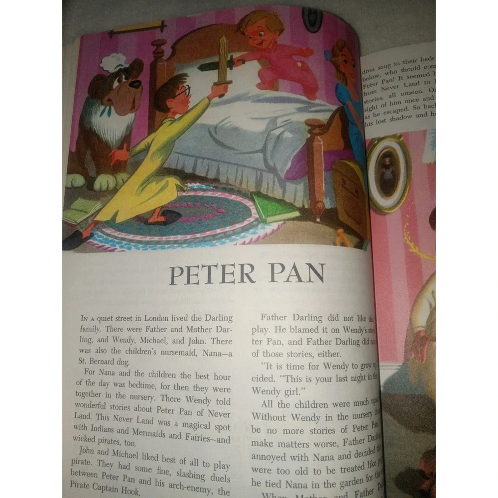 Vintage Walt Disney's Stories‎ From Other Lands Childrens Book Hardcover HC 1965
